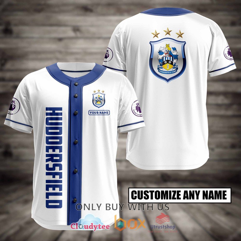 huddersfield custom name baseball jersey shirt 1 46792