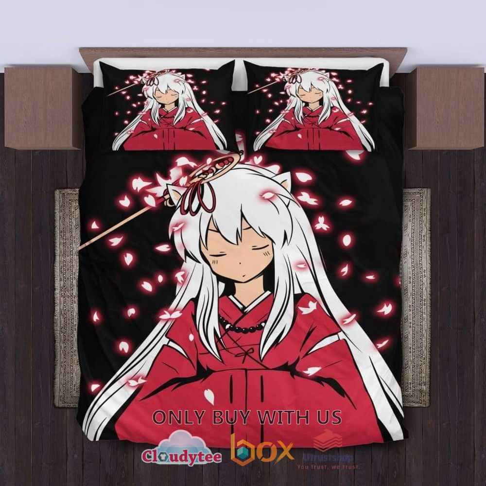 inuyasha cute anime bedding set 1 56275