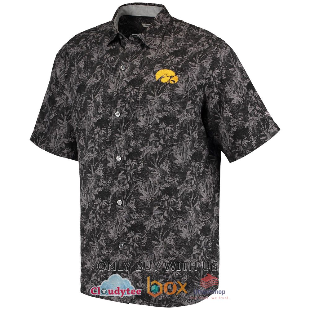 iowa hawkeyes tommy bahama jungle shade hawaiian shirt 2 83330