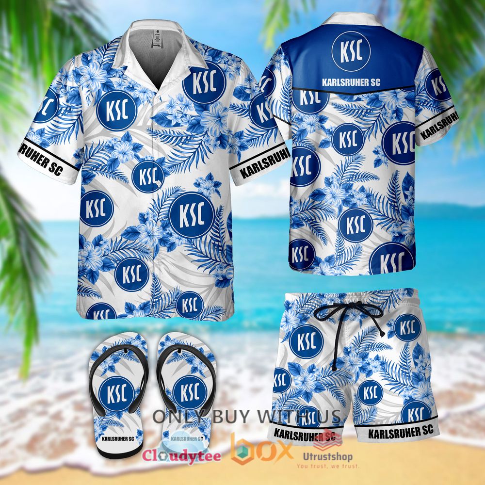 karlsruher sc hawaiian shirt short flip flops 1 81290