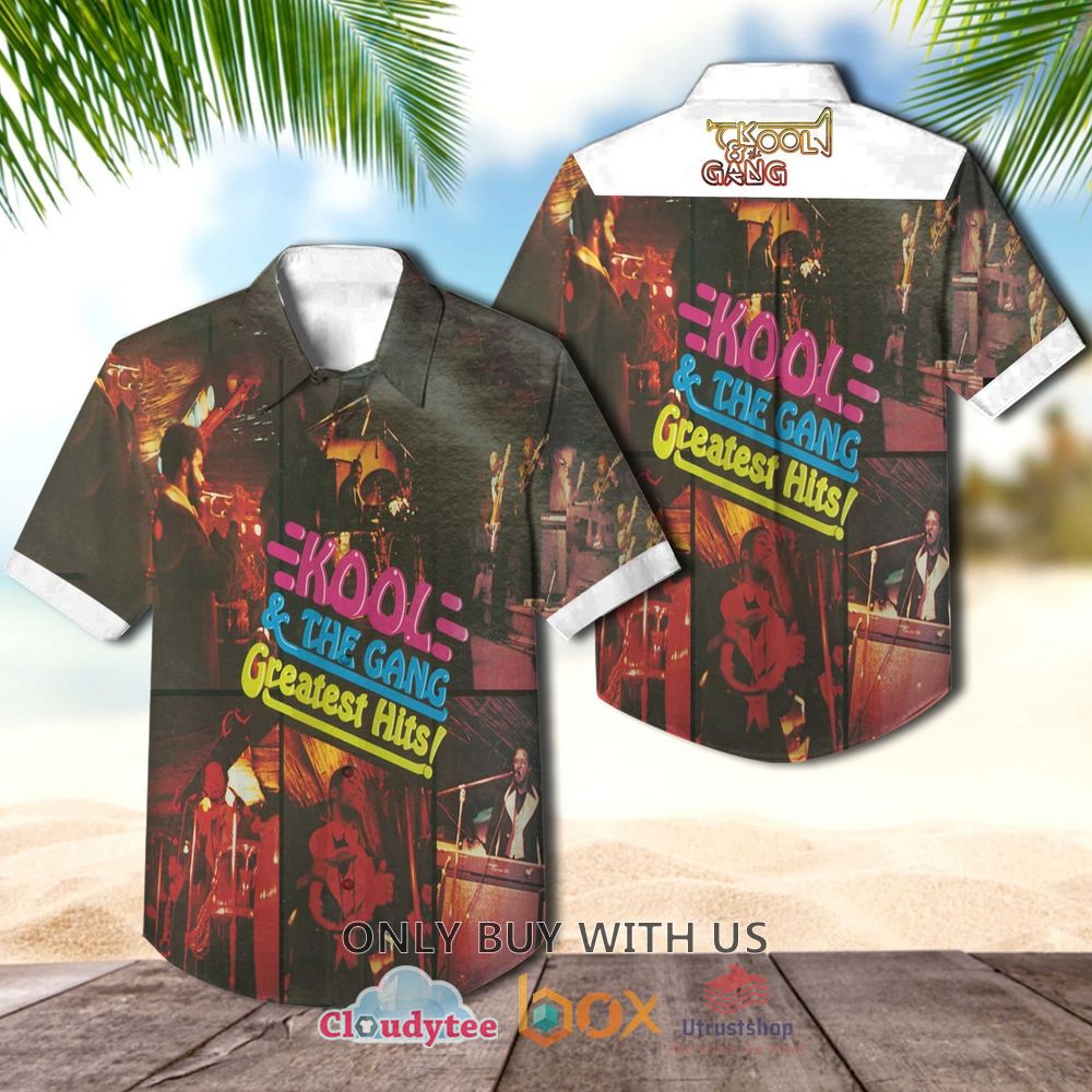 kool and the gang greatest hits casual hawaiian shirt 1 39122