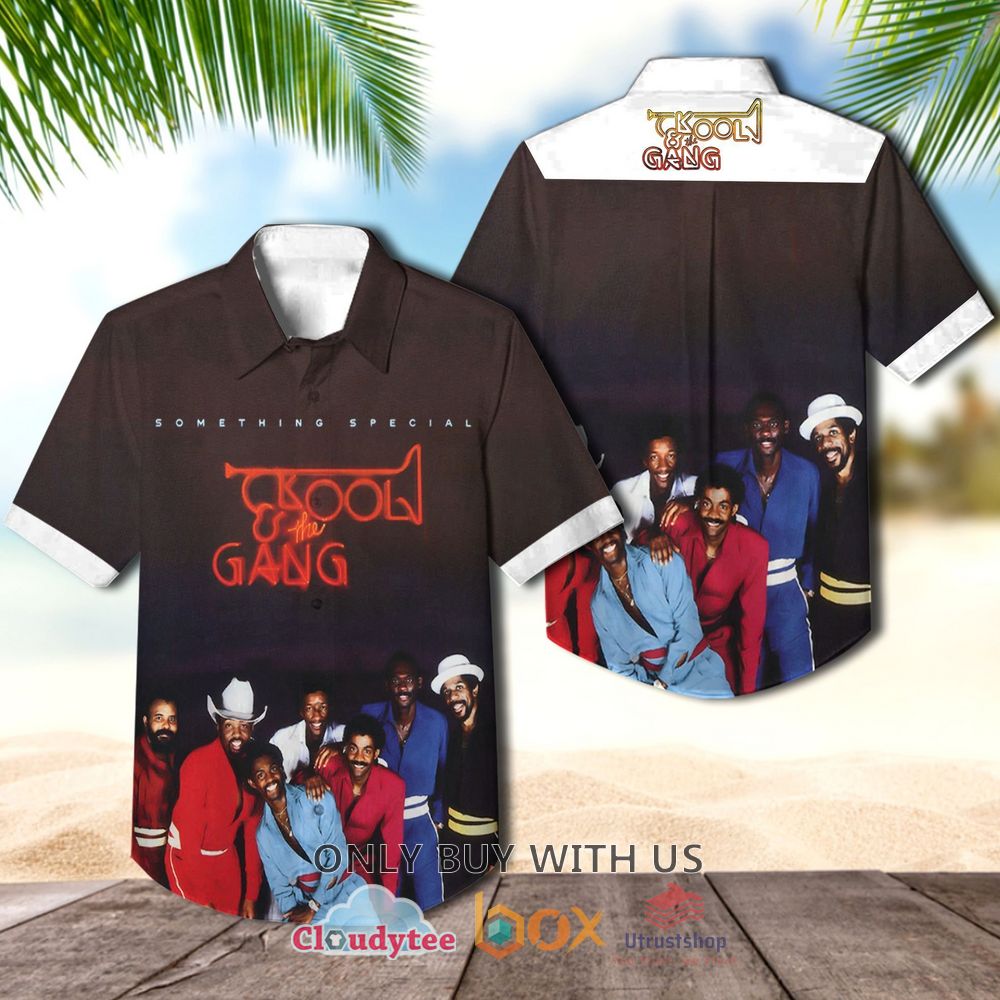 kool and the gang something special 1981 casual hawaiian shirt 1 41487