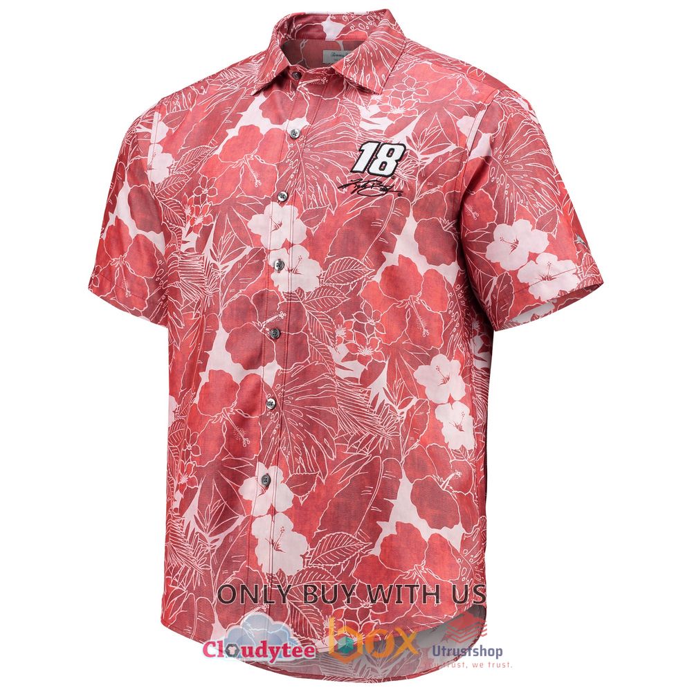 kyle busch tommy bahama point playa flora hawaiian shirt 2 90171