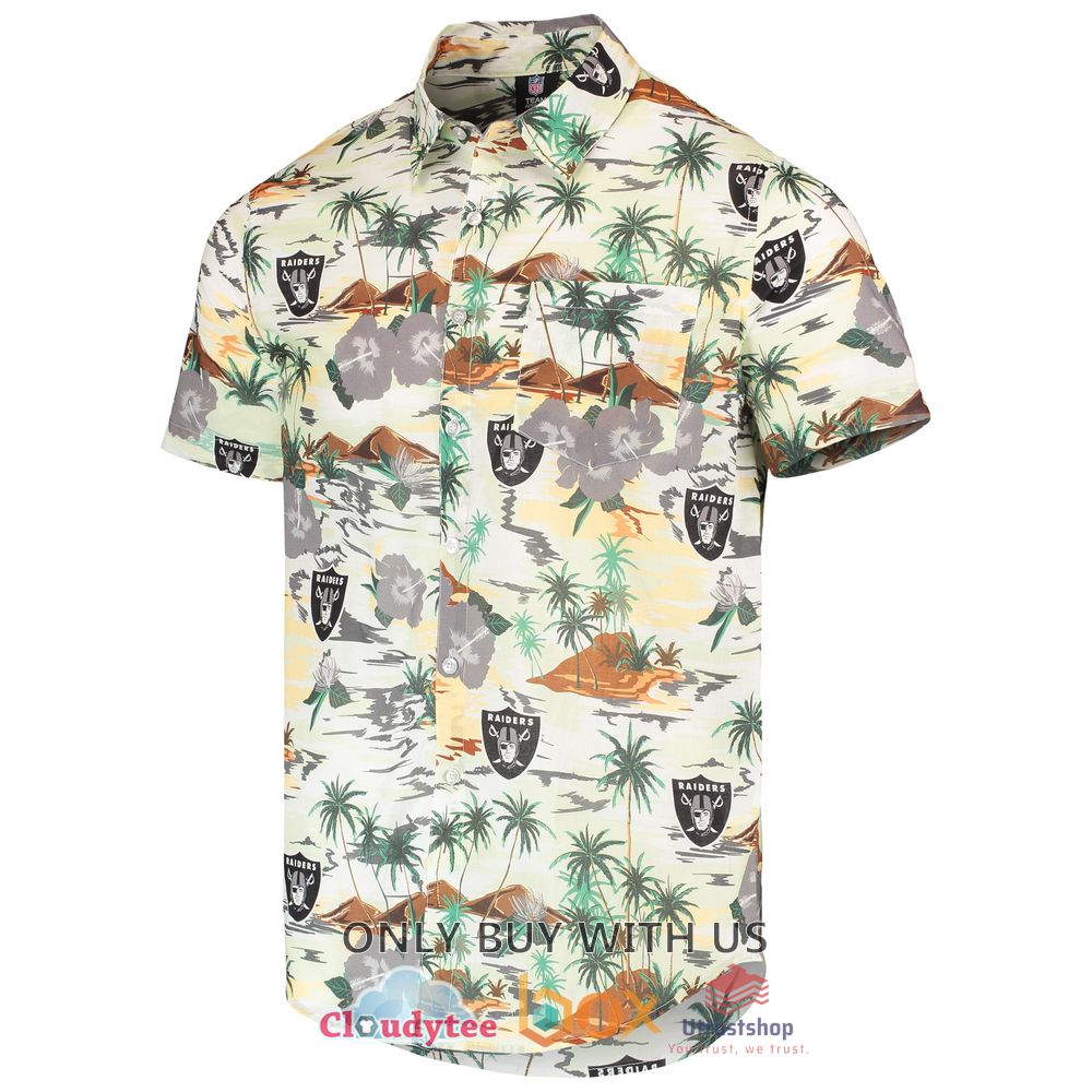 las vegas raiders paradise floral hawaiian shirt 2 48571