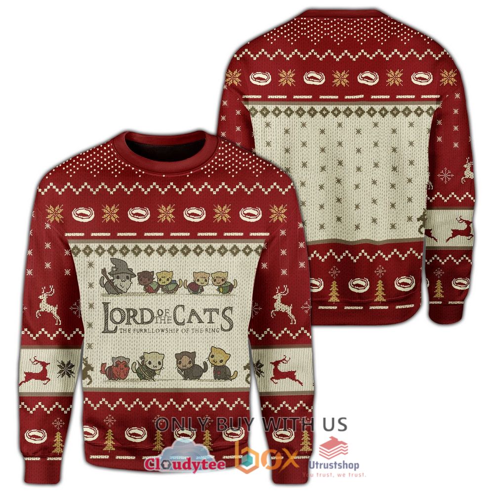 lord of the cats christmas sweatshirt sweater 1 96626