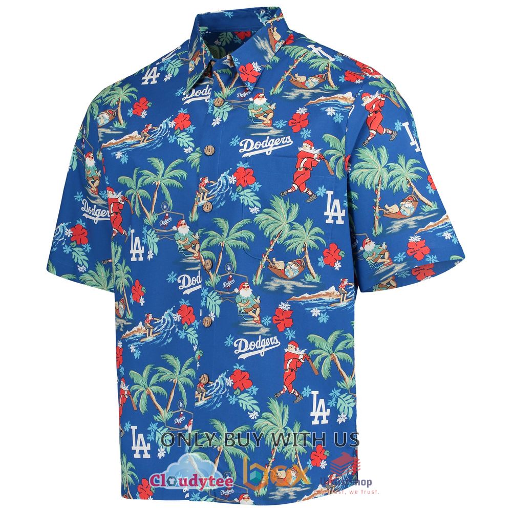 los angeles dodgers reyn spooner holiday hawaiian shirt 2 63122