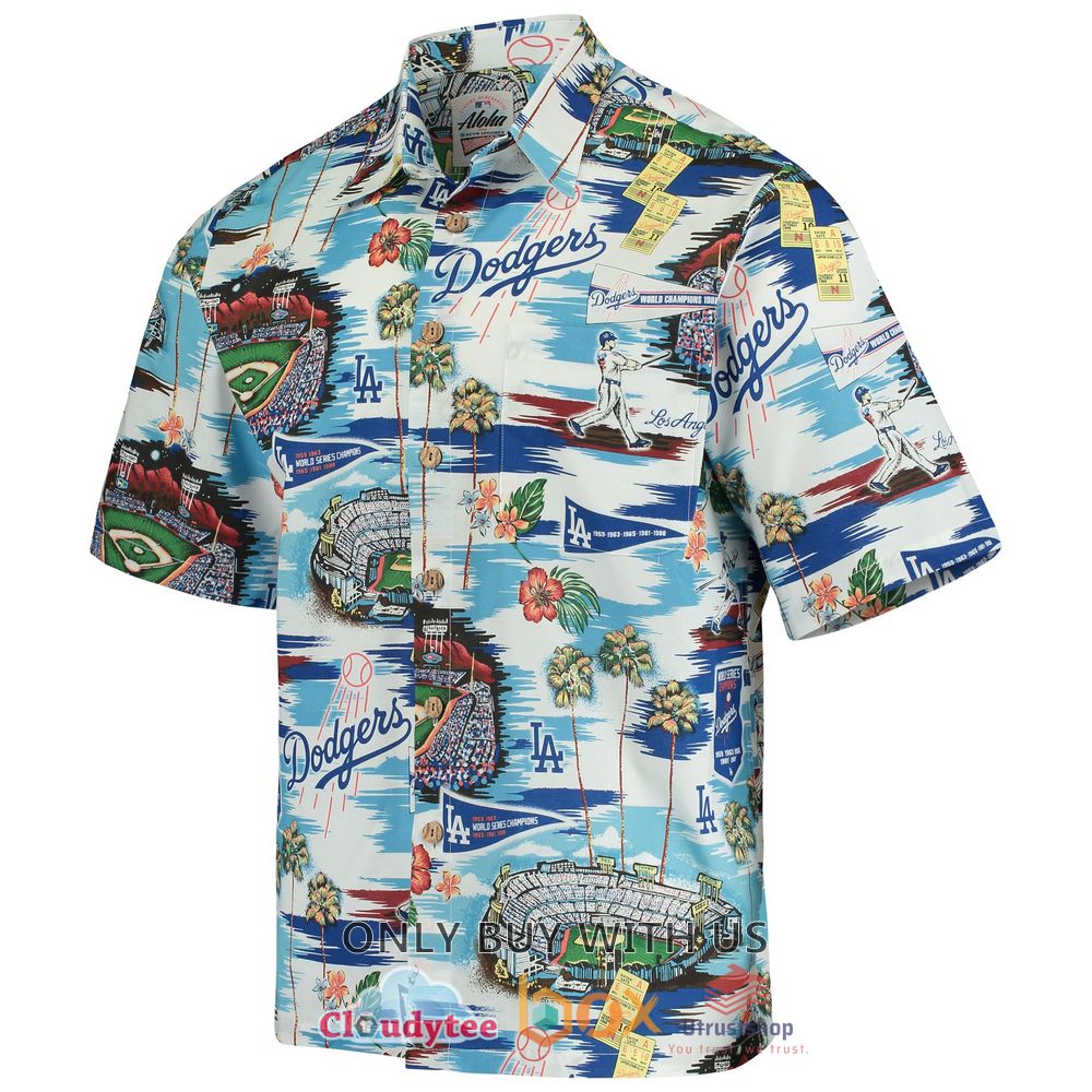 los angeles dodgers reyn spooner scenic hawaiian shirt 2 1019