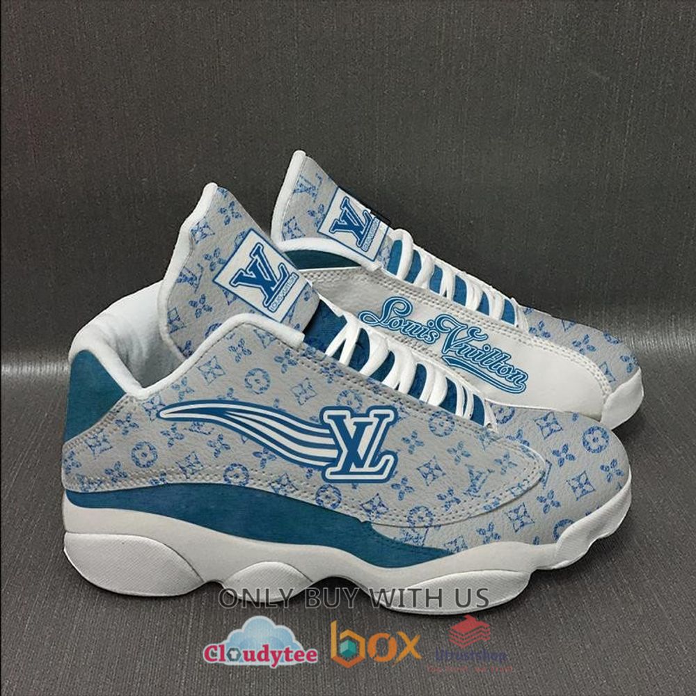 louis vuitton blue grey air jordan 13 shoes 1 12001