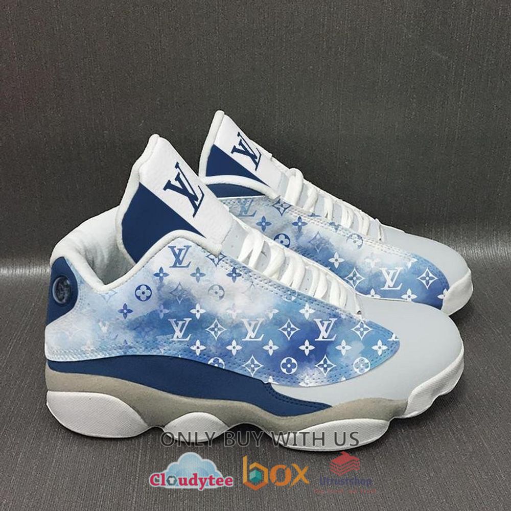louis vuitton blue white air jordan 13 shoes 1 60097