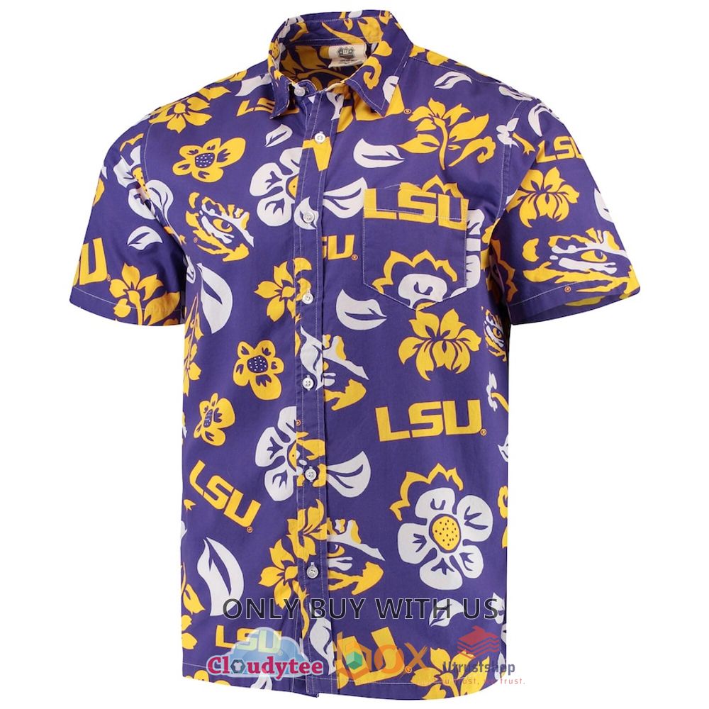 lsu tigers wes and willy floral hawaiian shirt 2 31055