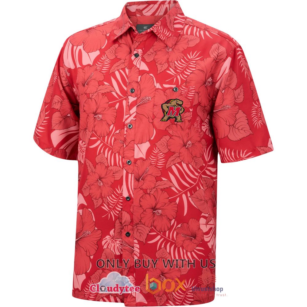 maryland terrapins colosseum the dude hawaiian shirt 2 50958