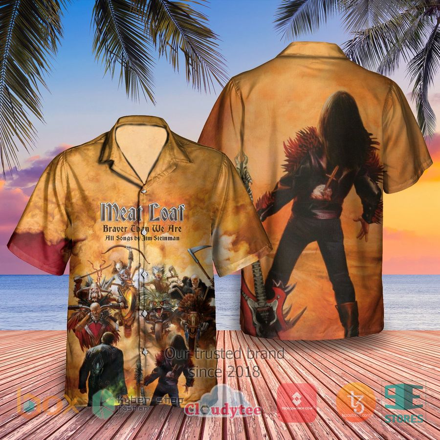meat loaf braver than we are album hawaiian shirt 1 91830