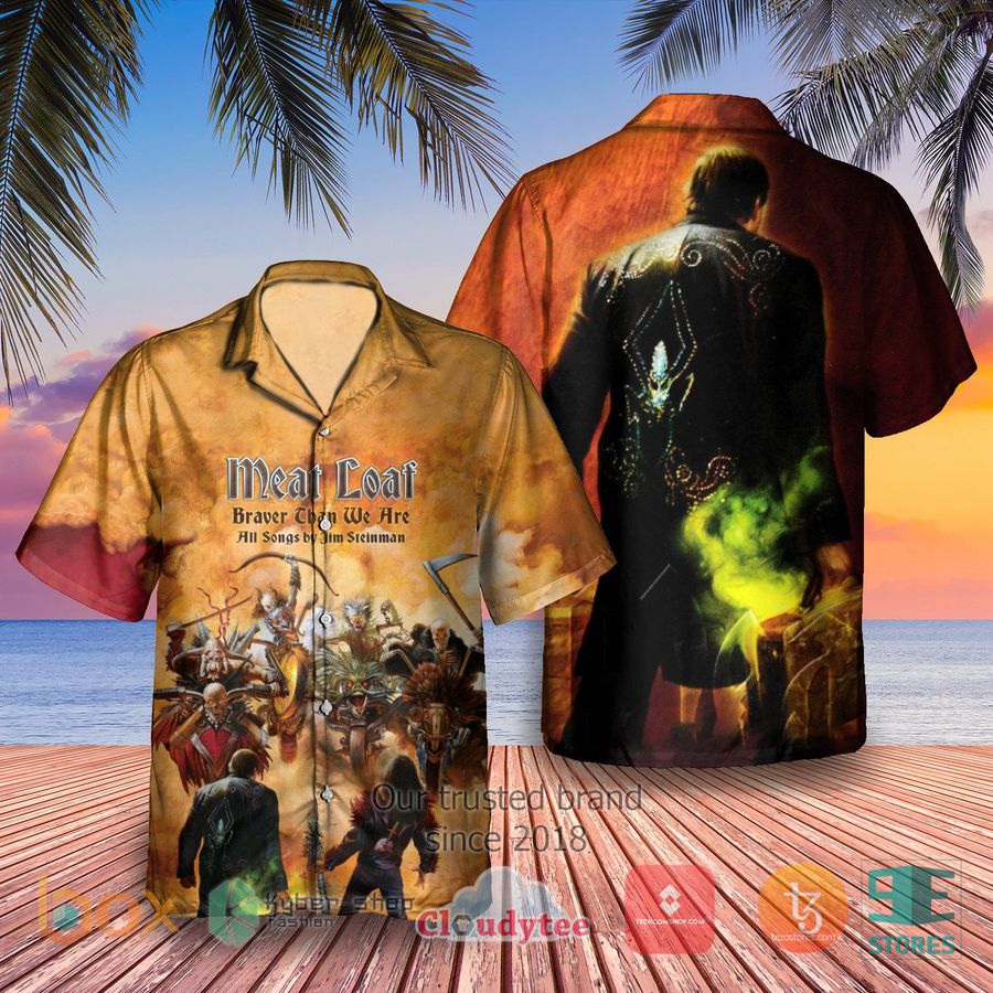 meat loaf braver than we are albums hawaiian shirt 1 31894