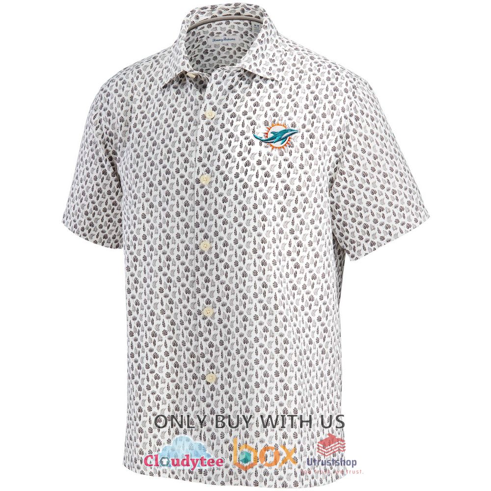 miami dolphins tommy bahama baja mar hawaiian shirt 2 83315