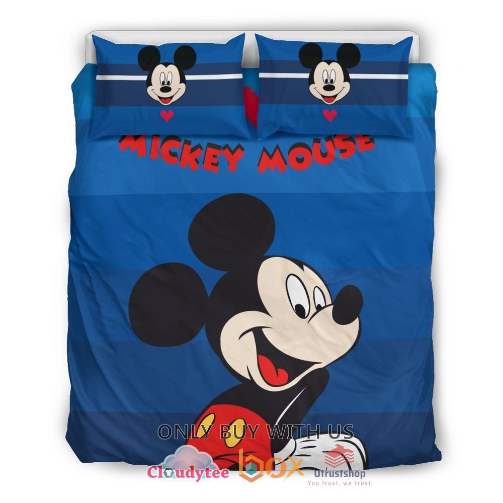 mickey mouse heart bedding set 1 79171