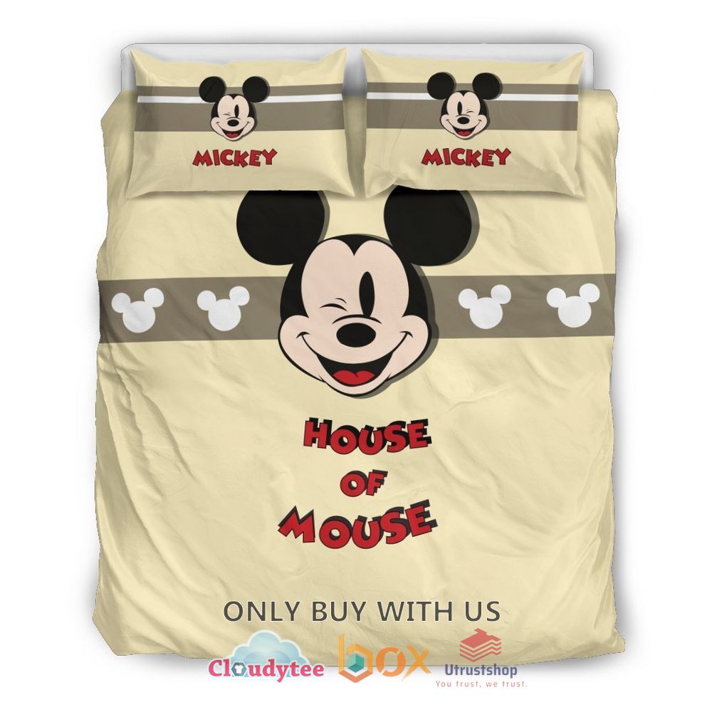mickey mouse house of mouse bedding set 1 39218