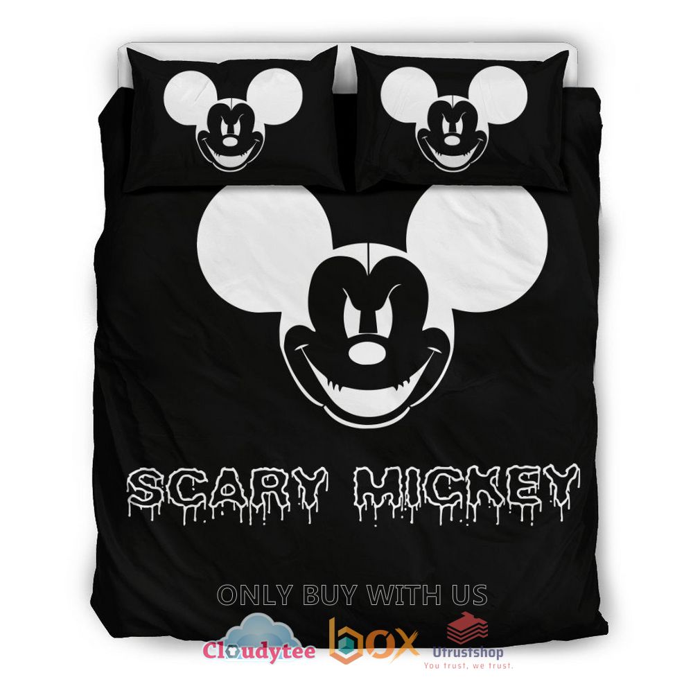 mickey mouse scary mickey bedding set 1 71458