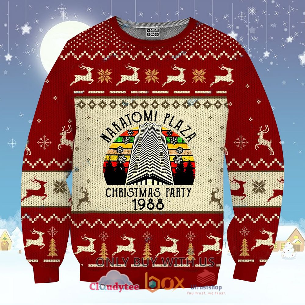nakatomi plaza christmas party 1988 sweatshirt sweater 1 20945