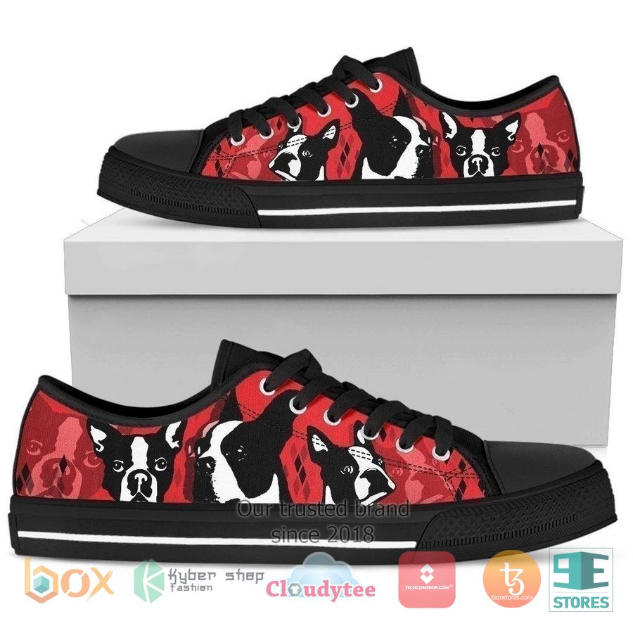 new boston terrier womens for dog lover stan smith low top sneaker 1 58916