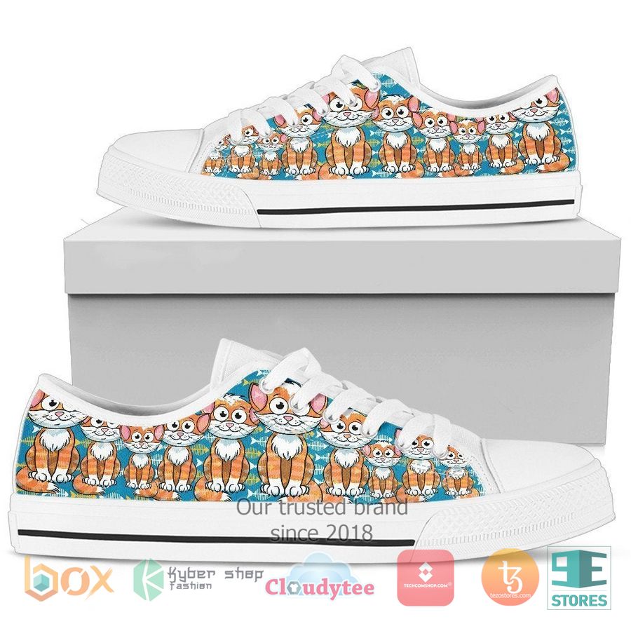 new cute yellow cat for cat lover stan smith low top sneaker 1 30478