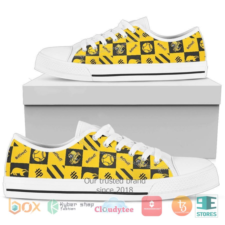 new harry potter hufflepuff pattern movies stan smith low top sneaker 1 96255