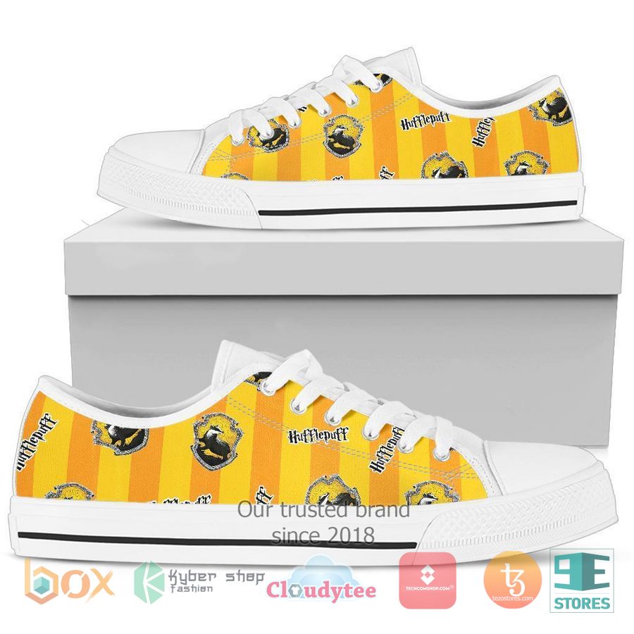 new harry potter hufflepuff symbol movies stan smith low top sneaker 1 26639