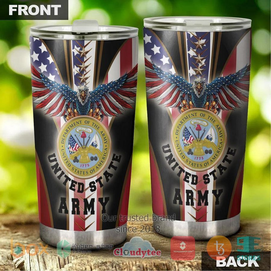 new united states army steel tumbler 1 45854