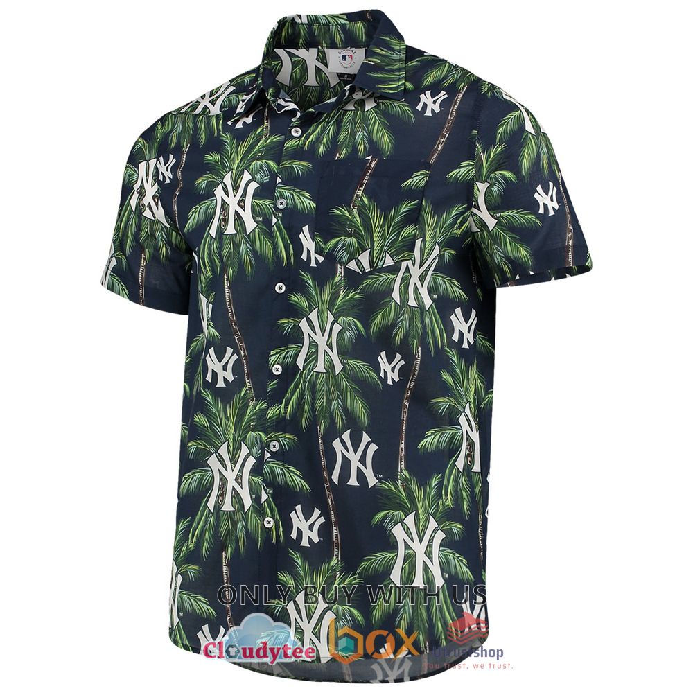 new york yankees palm tree hawaiian shirt 2 55428