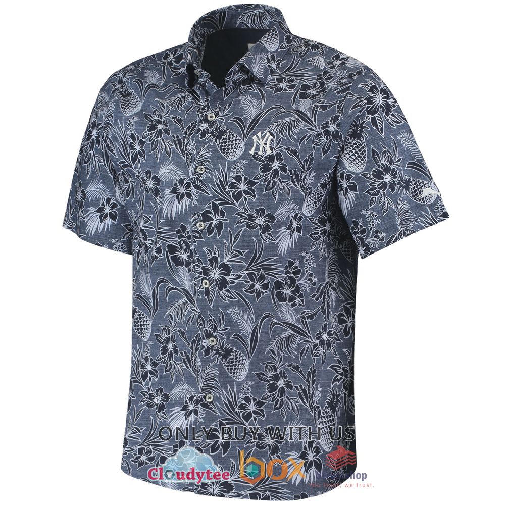 new york yankees tommy bahama tiki luau hawaiian shirt 2 5355