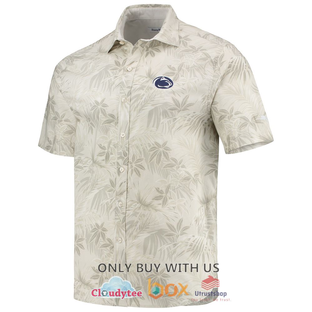 penn state nittany lions tommy bahama forest fronds hawaiian shirt 2 95362
