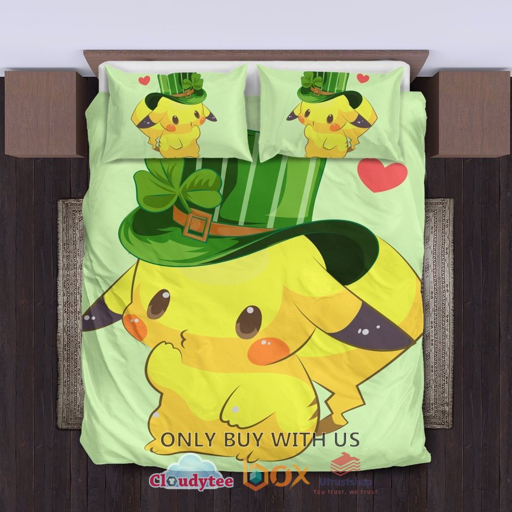 pikachu cute heart bedding set 1 6941