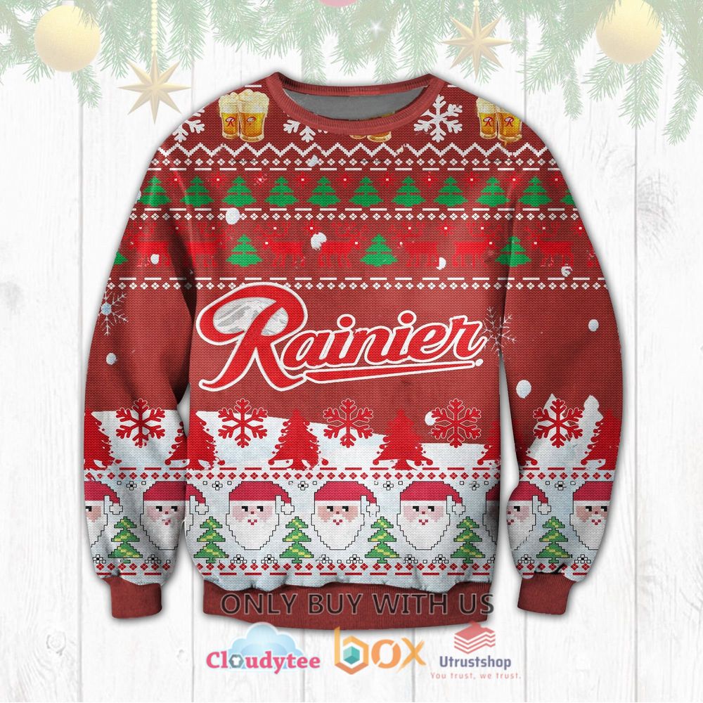 rainier brewing company sweatshirt sweater 1 63191