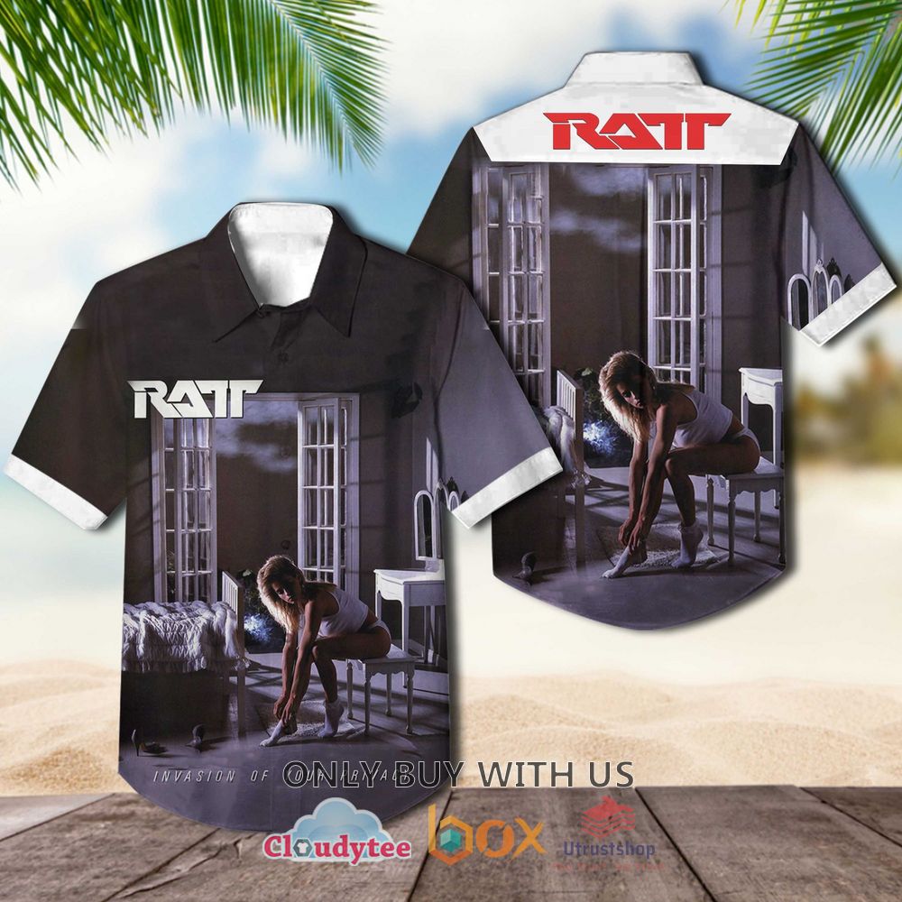 ratt invasion of your privacy 1985 casual hawaiian shirt 1 33961