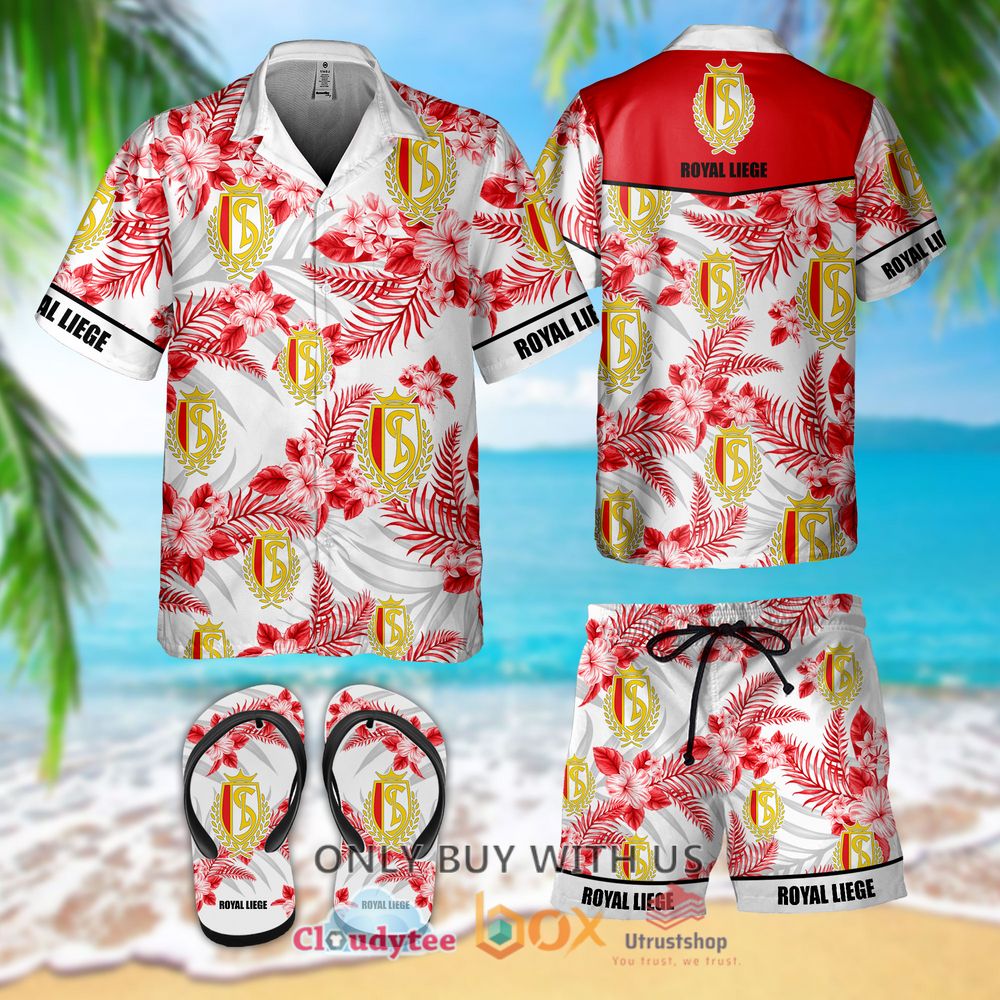 royal liege hawaiian shirt short flip flops 1 74510