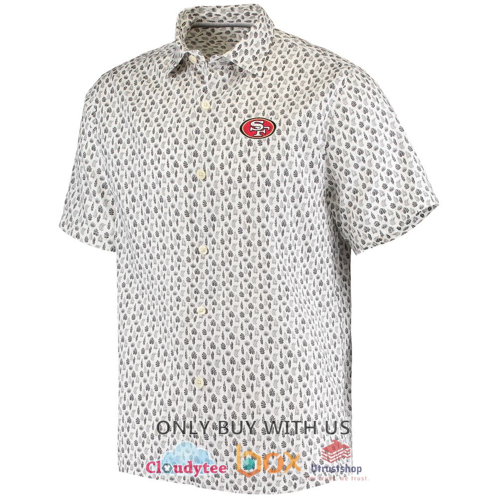 san francisco 49ers tommy bahama baja mar hawaiian shirt 2 12966