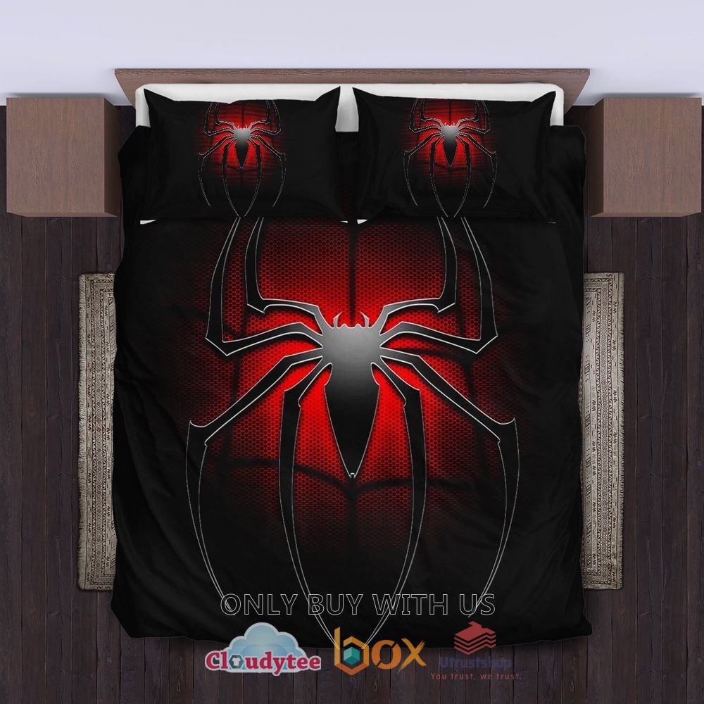 spider man black red bedding set 1 92289