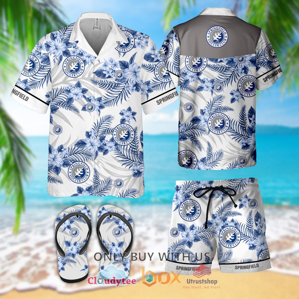 springfield soccer club hawaiian shirt short flip flops 1 79429