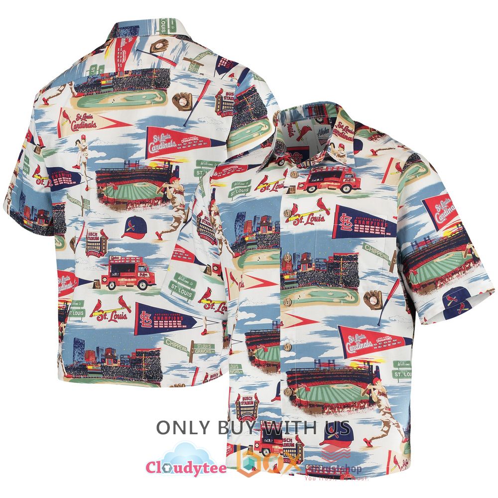 st louis cardinals reyn spooner scenic hawaiian shirt 1 81609