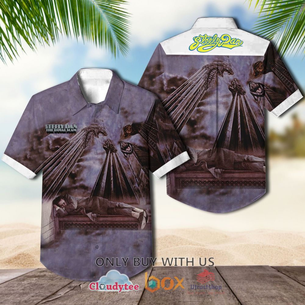 steely dan the royal scam 1976 casual hawaiian shirt 1 67310