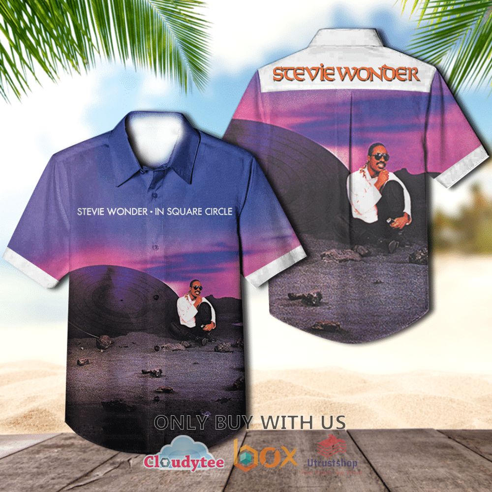 stevie wonder in square circle 1985 album hawaiian shirt 1 36071