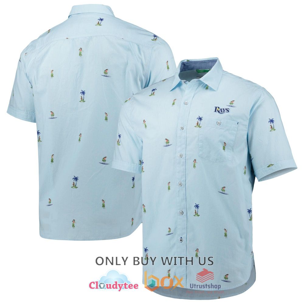 tampa bay rays tommy bahama hula all day hawaiian shirt 1 80768