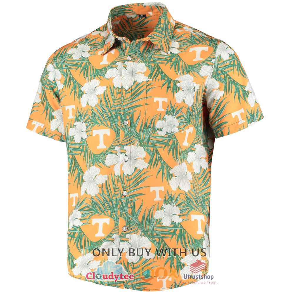 tennessee volunteers floral hawaiian shirt 2 16808