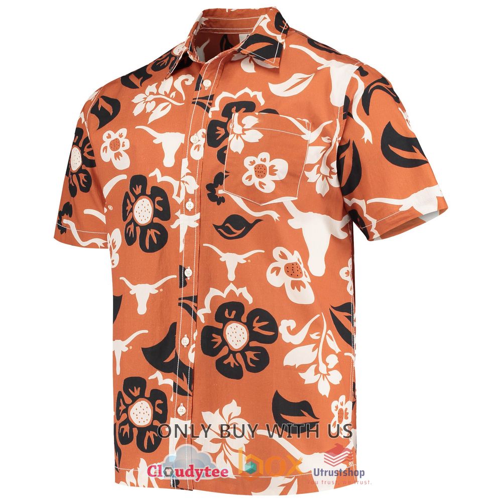 texas longhorns wes and willy floral hawaiian shirt 2 85765