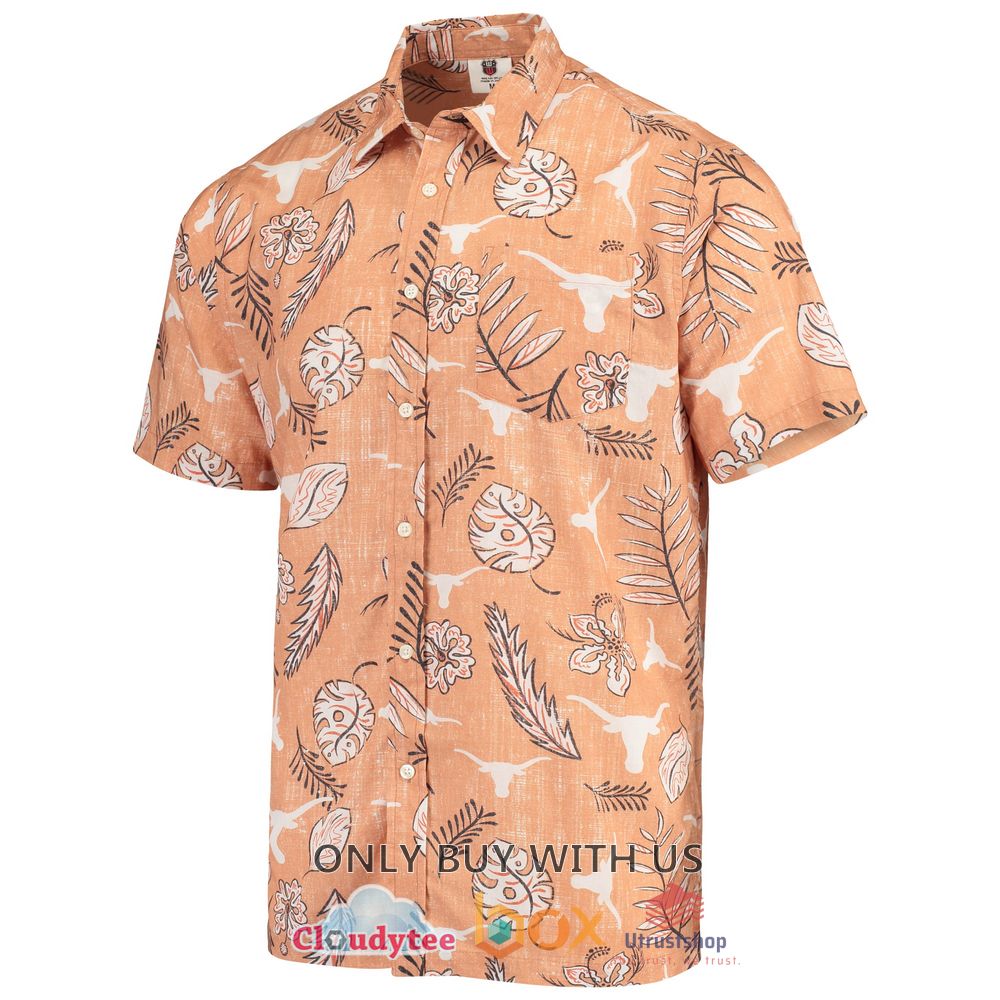 texas longhorns wes and willy vintage floral hawaiian shirt 2 39693