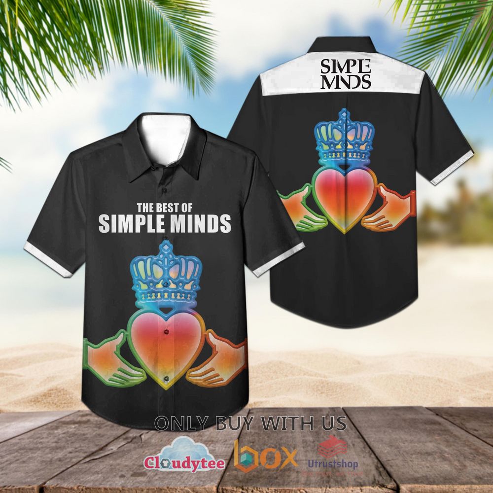 the best of simple minds 2001 casual hawaiian shirt 1 38287