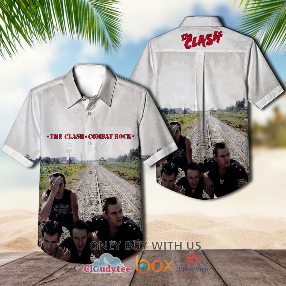 the clash combat rock albums hawaiian shirt 1 61818