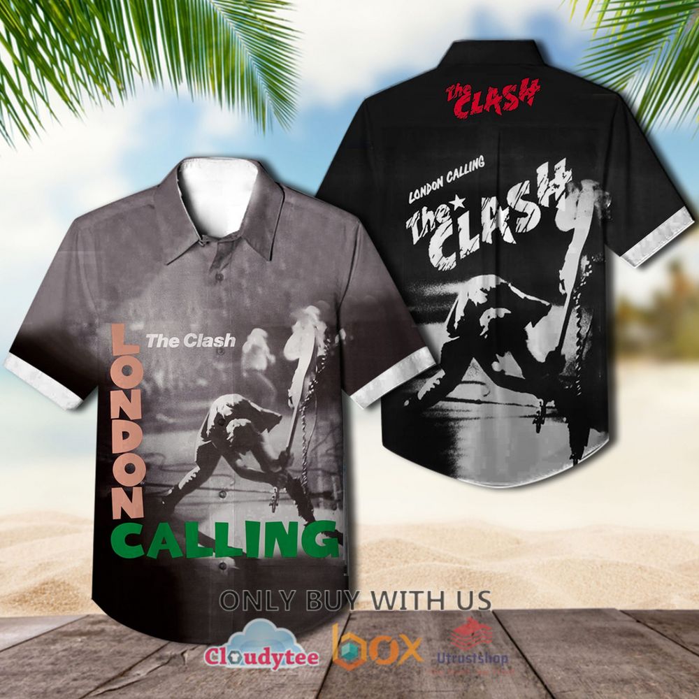 the clash london calling 25th anniversary edition albums hawaiian shirt 1 23199