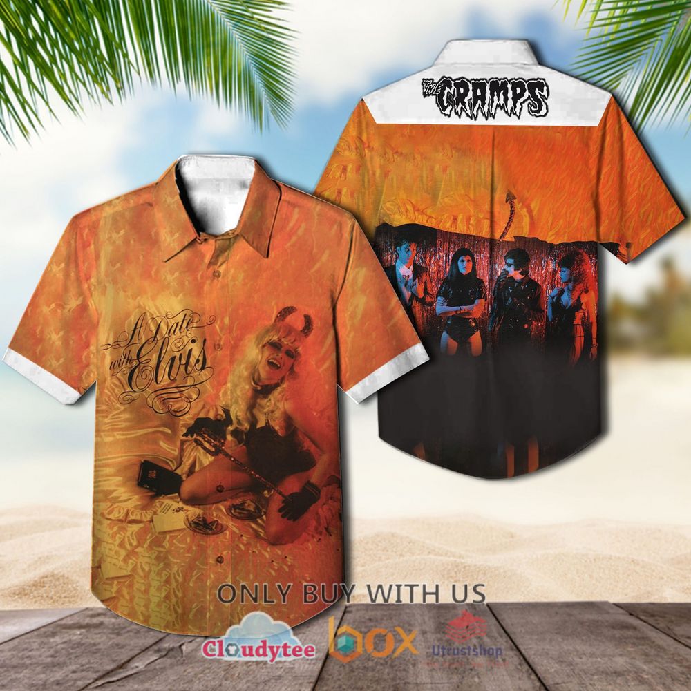 the cramps a date with elvis albums hawaiian shirt 1 5111