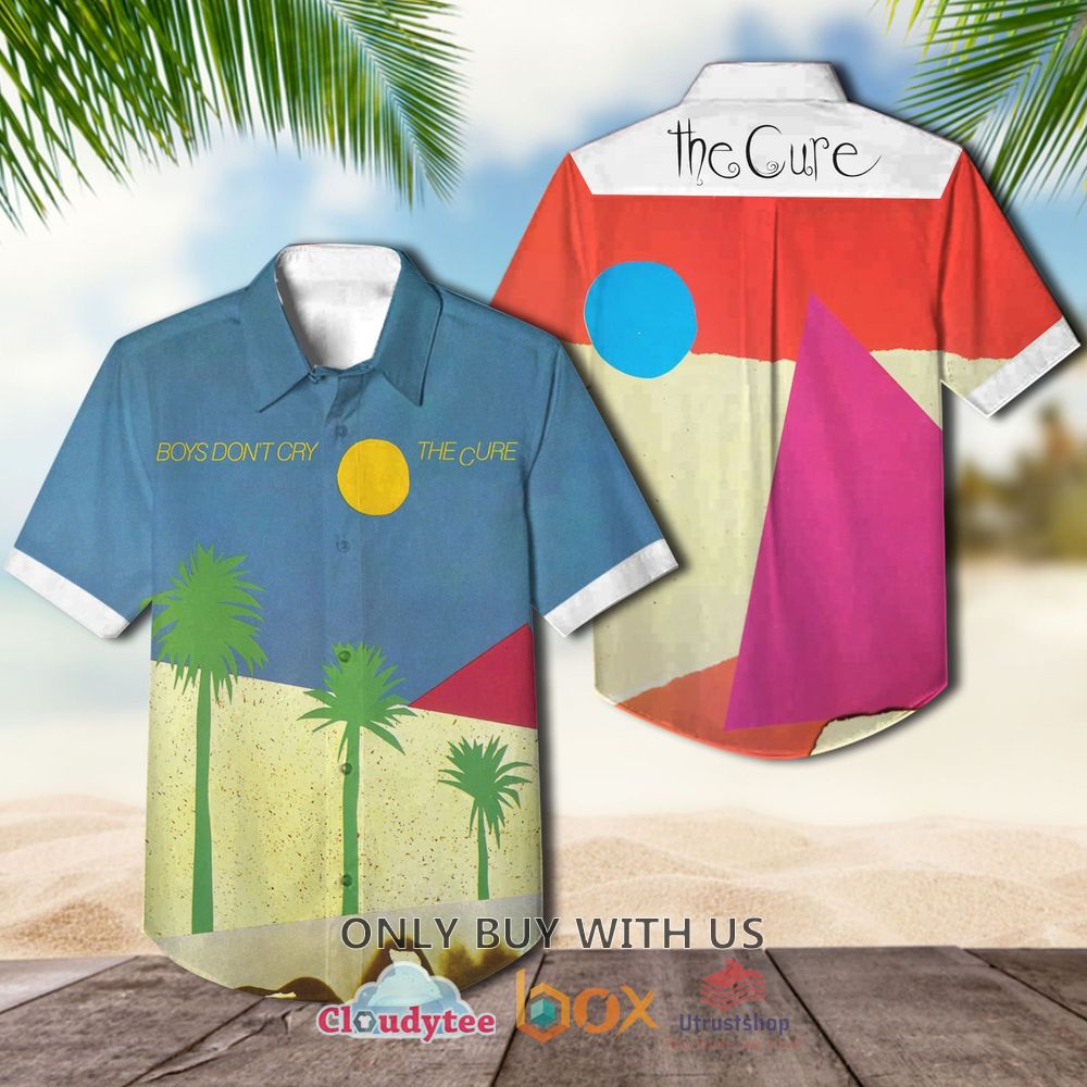 the cure boys dont cry 1980 casual hawaiian shirt 1 6456