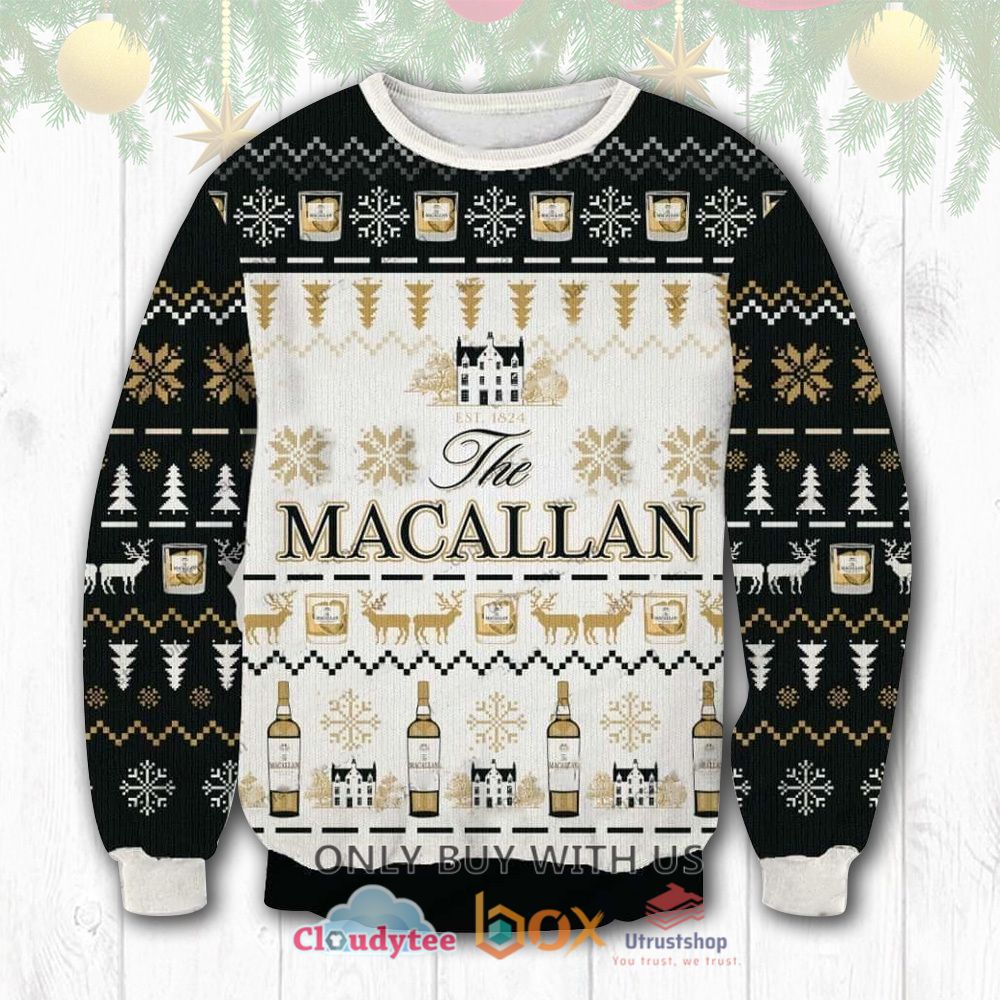the macallan whiskey sweatshirt sweater 1 63634